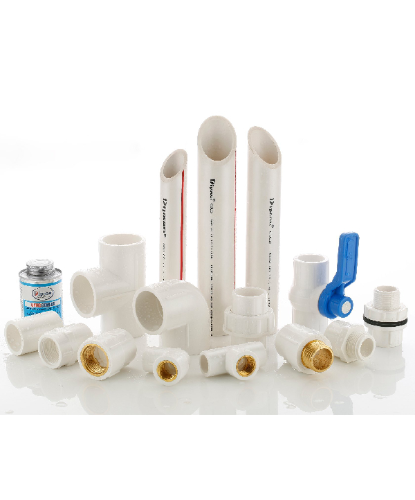 High-quality U-PVC pipes and fittings supplied by leading wholesaler and trader in India for plumbing and industrial use